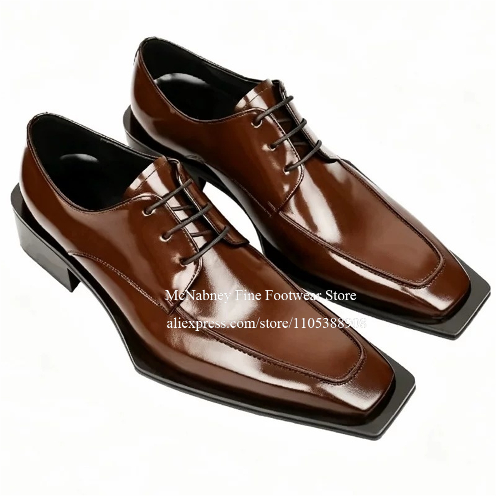 Men Formal Wear Wedding - أحذية أكسفورد رسمية كلاسيكية للرجال بتصميم