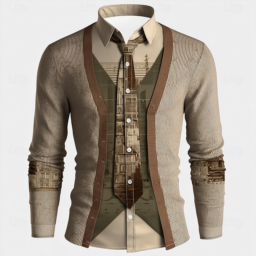 معطف رجالي مزيف ثلاثي الأبعاد  - مراجعة Unique Men'S Formal Wear وسعره