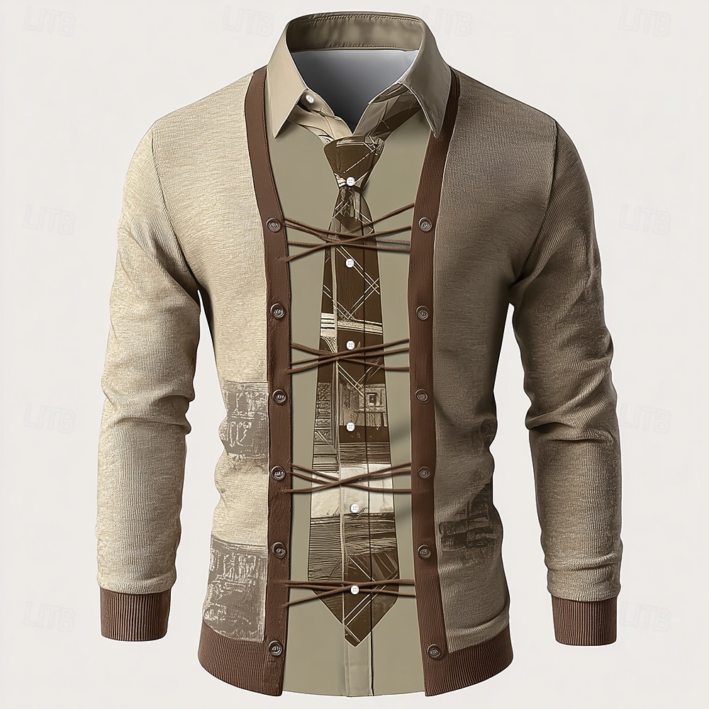 معطف رجالي مزيف ثلاثي الأبعاد  - مراجعة Unique Men'S Formal Wear وسعره