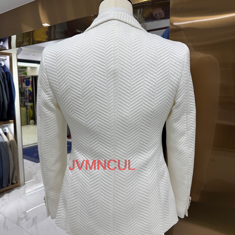 بدلة رجالية عصرية من 3 قطع بقص - مراجعة Men'S Formal Wear For Reception وسعره