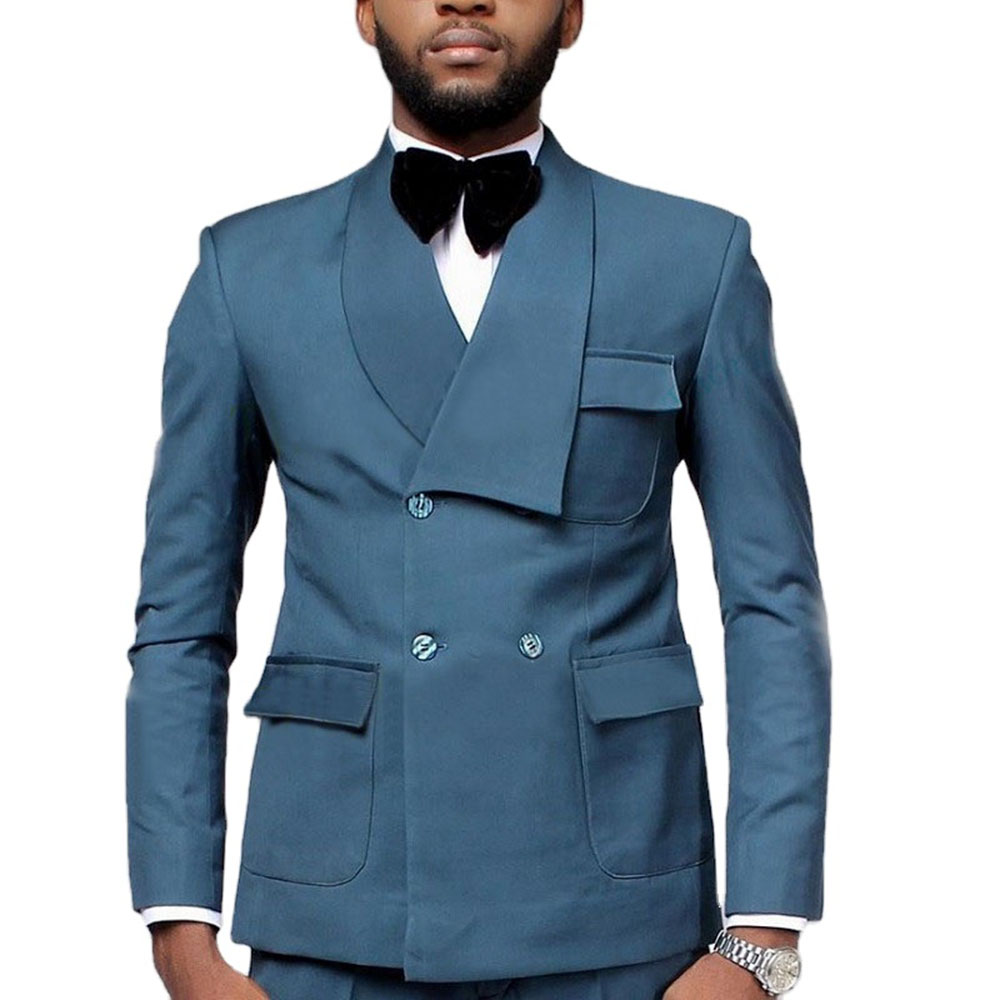 أحدث تصميم مزدوج الصدر بحيرة ا - مراجعة Men Formal Wear Design وسعره