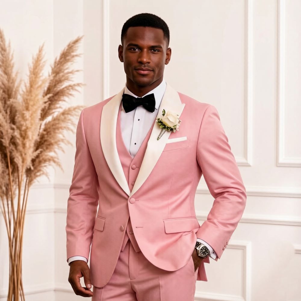 بدلة رجالية رسمية من 3 قطع بيا - مراجعة Men'S Formal Wear For Reception وسعره