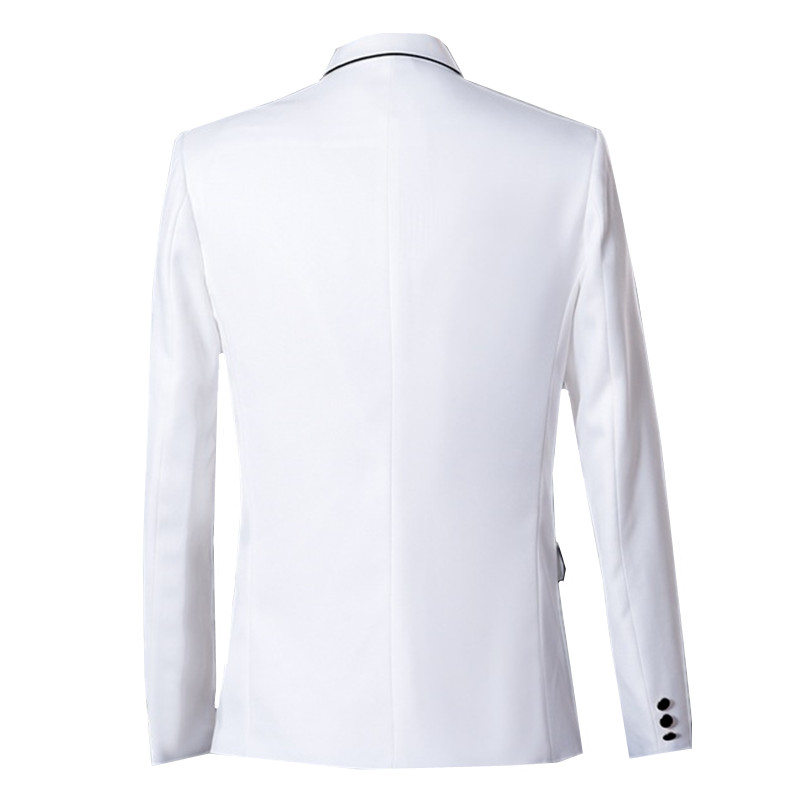 بدلة رجالية بيضاء جديدة للأعما - مراجعة Men Formal Wear Black And White وسعره