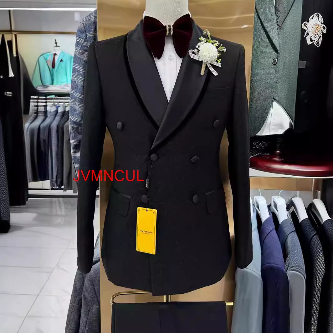 بدلة رجالية ضيقة من قطعتين عصر - مراجعة Men'S Formal Wear For Reception وسعره