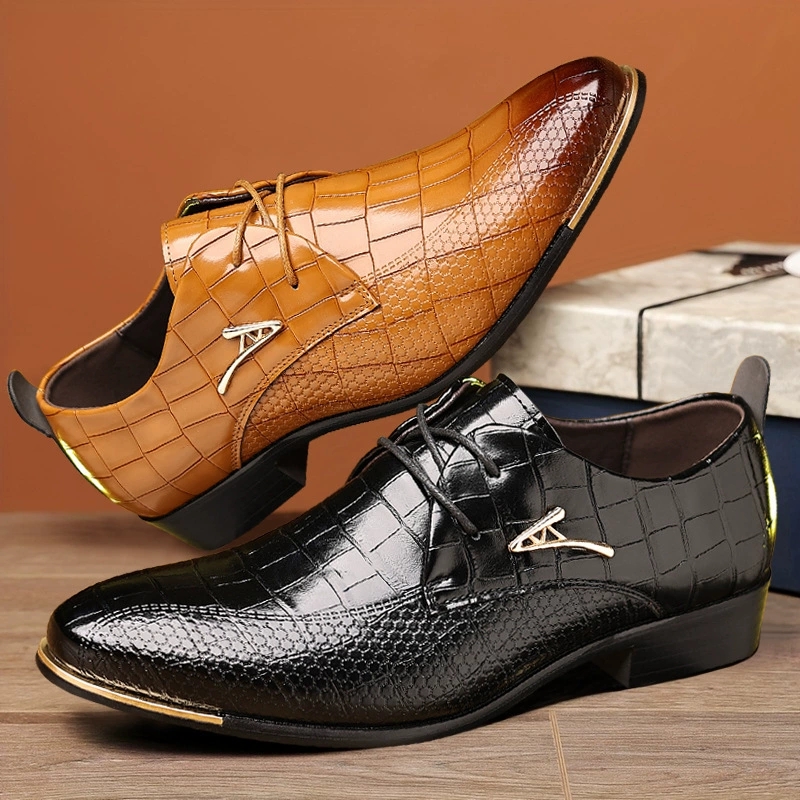 أزياء بو أحذية من الجلد رجال ا - مراجعة Men'S Formal Attire وسعره