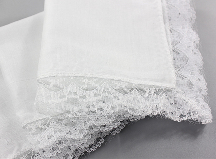 منديل دانتيل مخصص للنساء، مناد - مراجعة Monogrammed Handkerchief وسعره