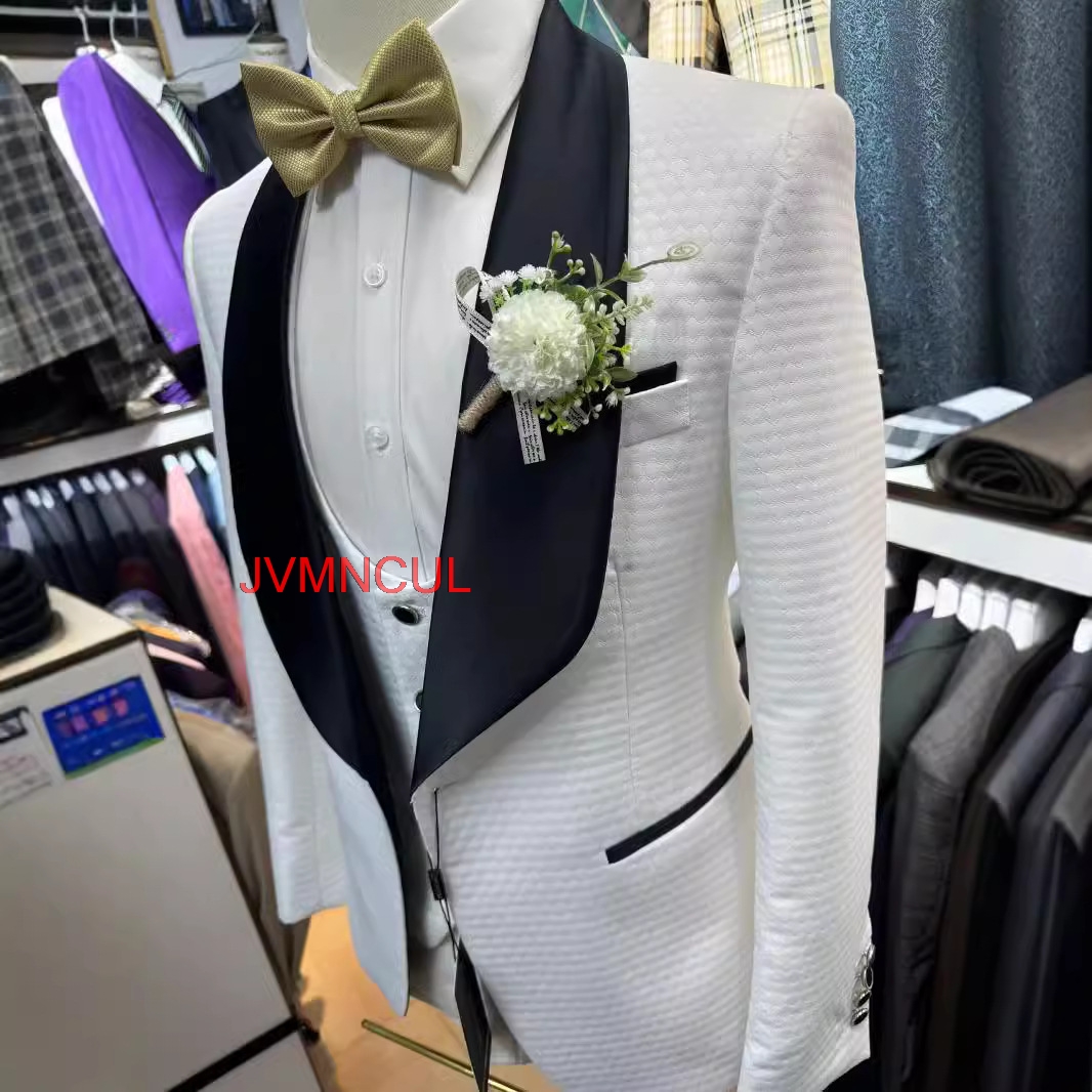 بدلة رجالية بيضاء من الجاكار م - مراجعة Men'S Formal Wear For Reception وسعره