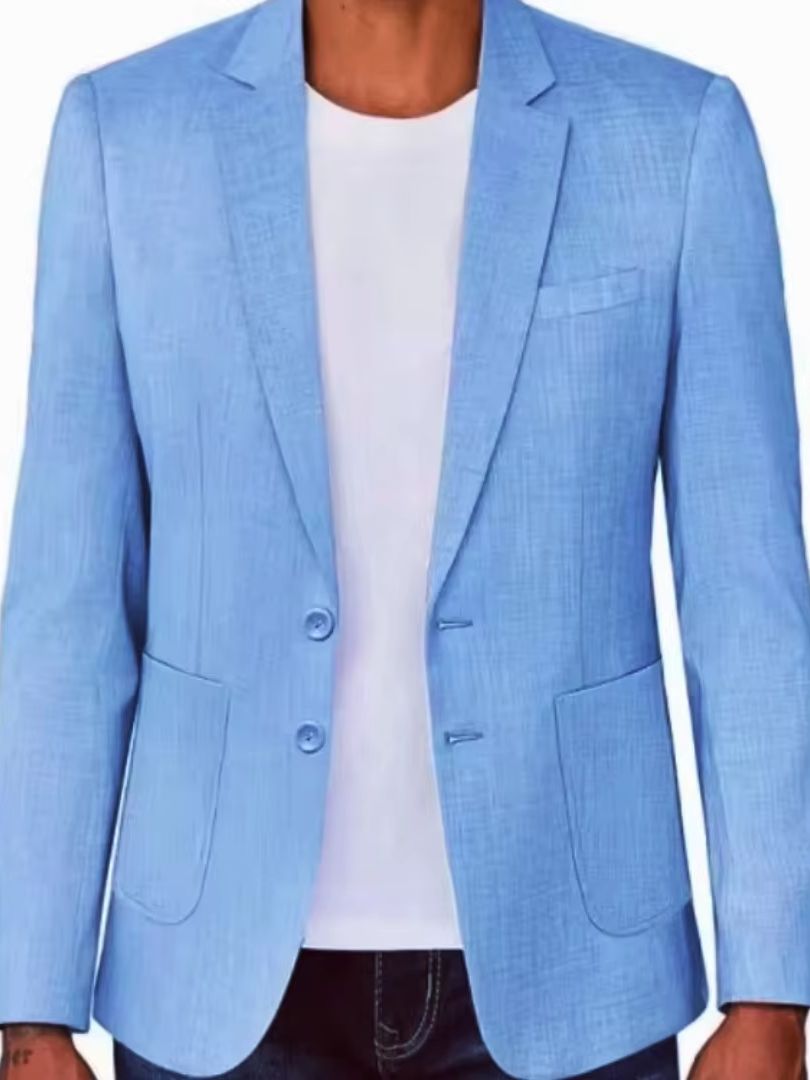 بليزر رجالي بقصة ضيقة من الكتا - مراجعة Men Formal Wear Design وسعره