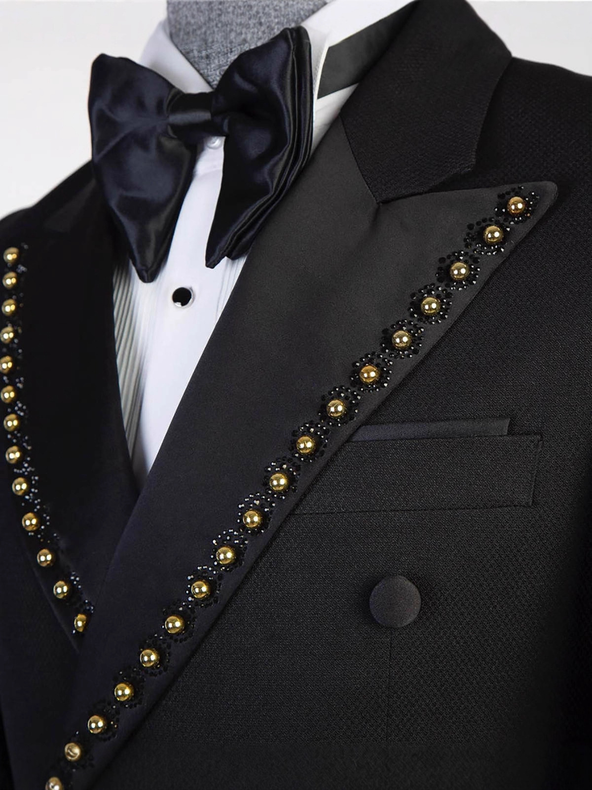 بدلة رسمية رجالية مزدوجة الصدر - مراجعة Men Formal Wear Wedding وسعره