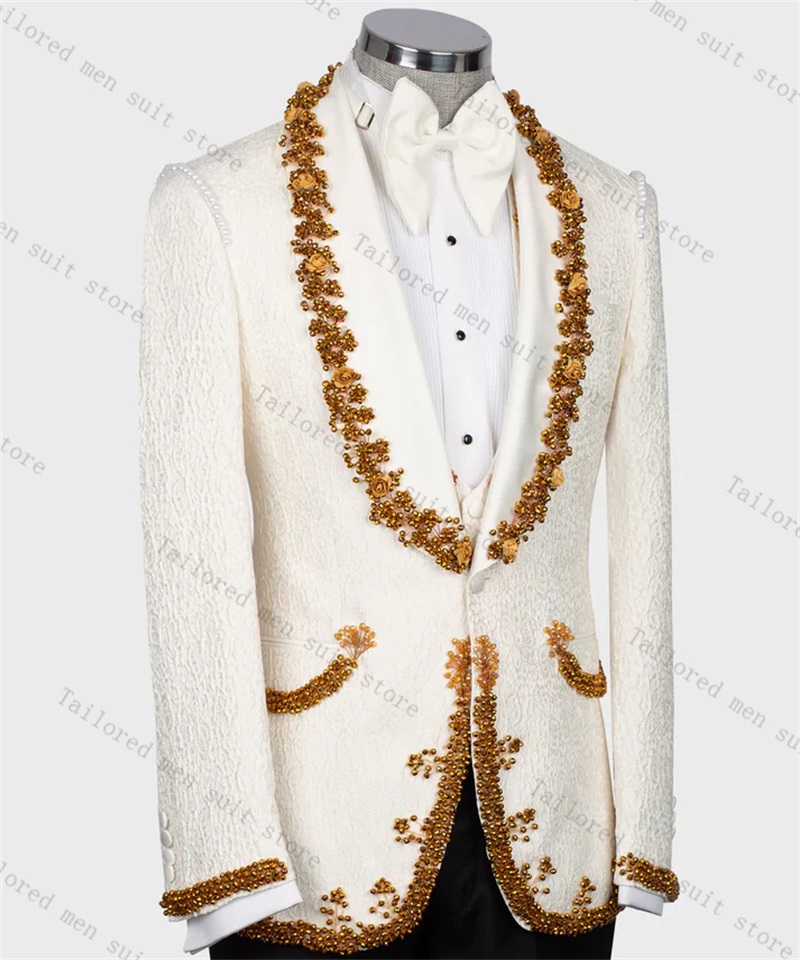 العريس الرجال الدعاوى فستان أط - مراجعة Men Formal Wear Black And White وسعره