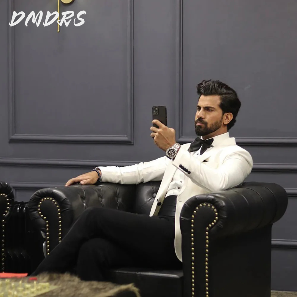 جاكيت كلاسيكي على الطراز الإنج - مراجعة Men Formal Wear Wedding وسعره